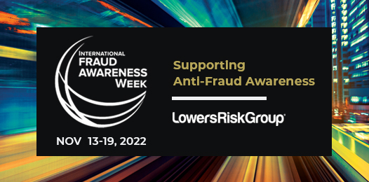 Lowers Risk Group supports international fraud awareness week 2022